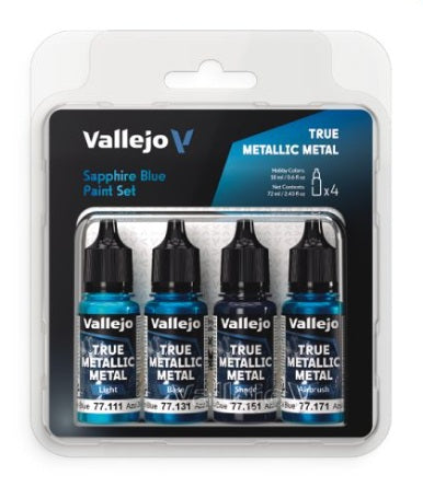 True Metallic Metal: Sapphire Blue (4 Color Set)