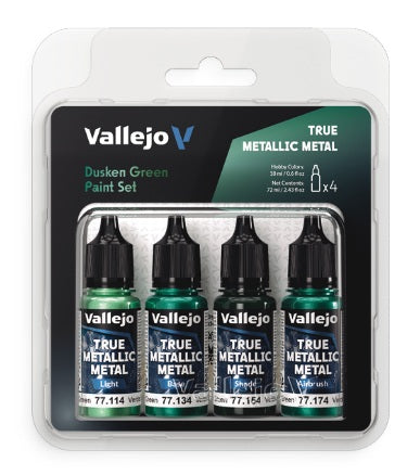 True Metallic Metal: Dusken Green (4 Color Set)