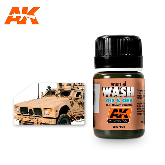 AK Wash For OIF & OEF - US Vehicles