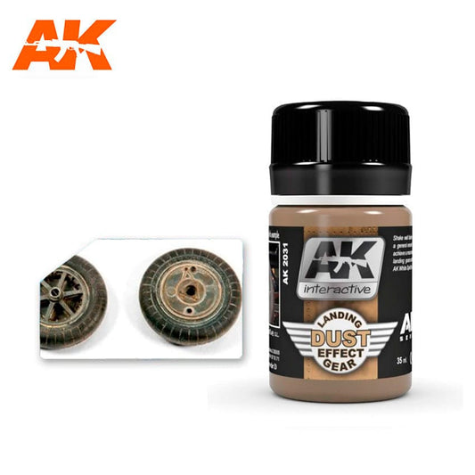 AK Enamel Liquid Pigment 35ml - Landing Gear Dust