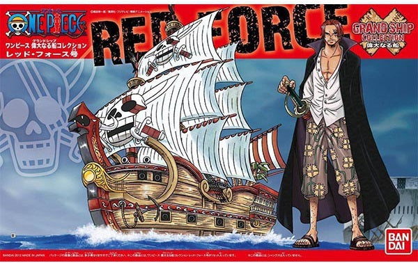 Bandai One Piece Red Force Model Ship