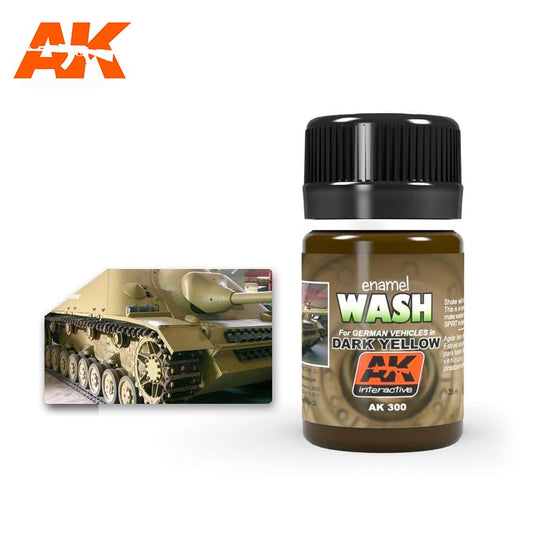 AK Wash For Dark Yellow Vehicles