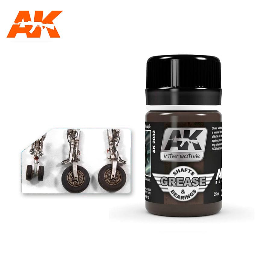 AK Wash For Shafts & Bearings Grease