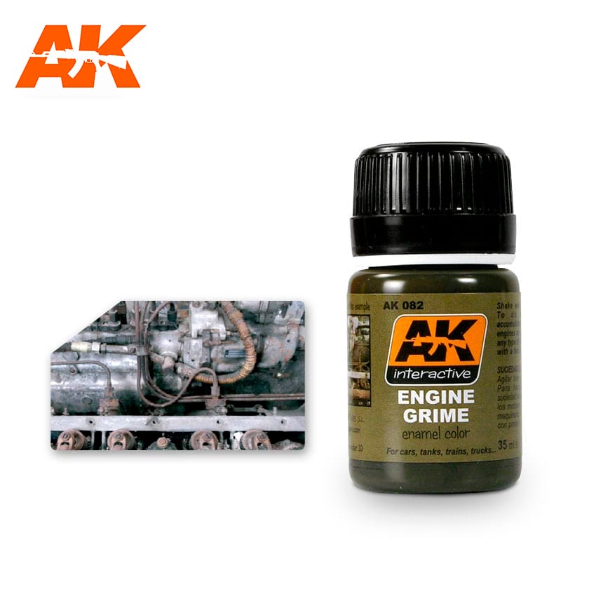 AK-Interactive: (Weathering) Engine Grime