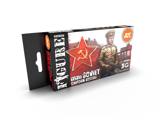 AK Interactive 3G Soviet WWII Uniform Colors
