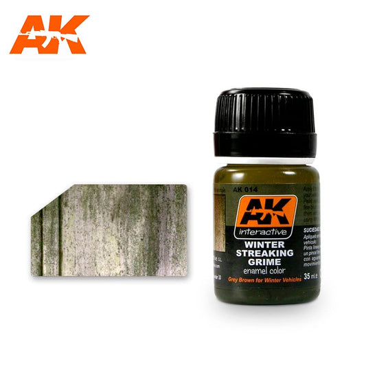 AK Interactive Streaking Grime For Winter Vehicles