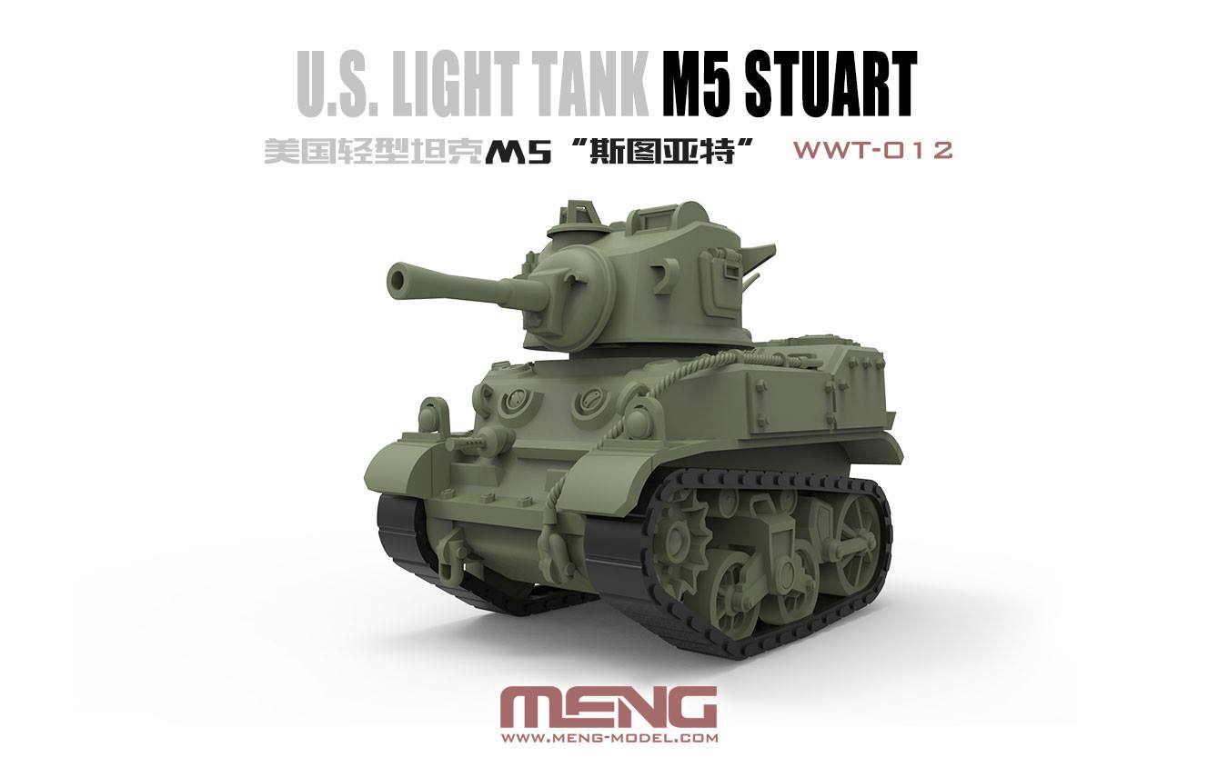 Meng U.S. Light Tank M5 Stuart (CARTOON MODEL)
