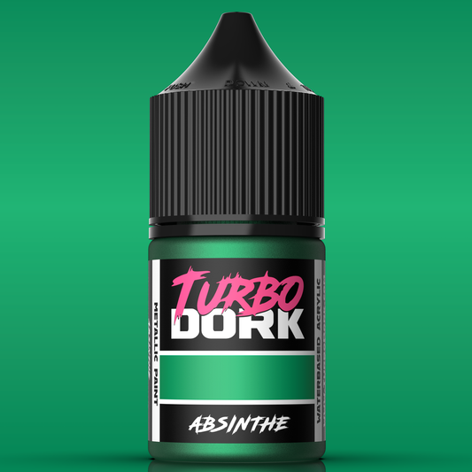 Turbo Dork Metallic Paints - Absinthe Metallic Acrylic Paint