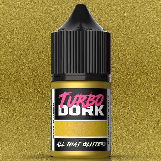 Turbo Dork Metallic Paints - All That Glitters Metallic Acrylic Paint