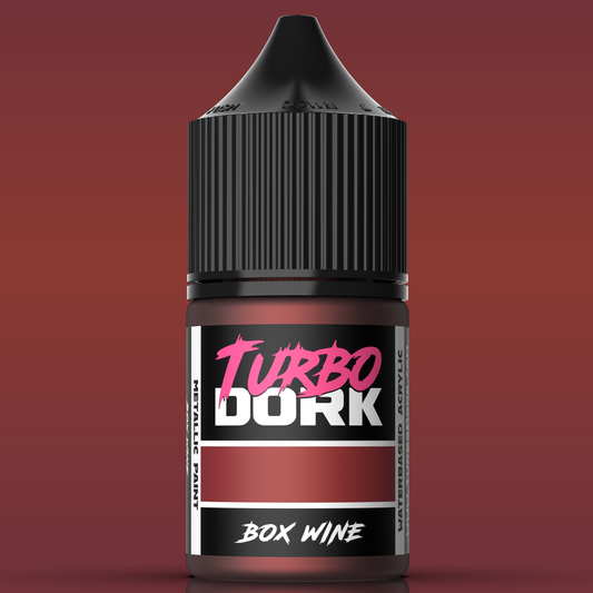 Turbo Dork Metallic Paints - Box Wine Metallic Acrylic Paint