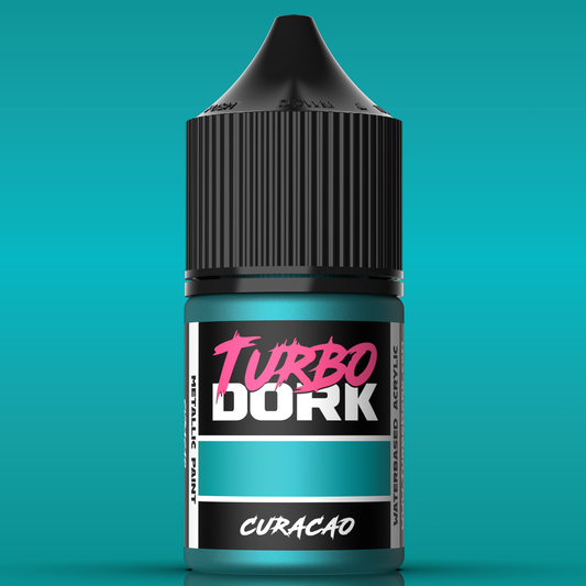 Turbo Dork Metallic Paints - Curacao Metallic Acrylic Paint