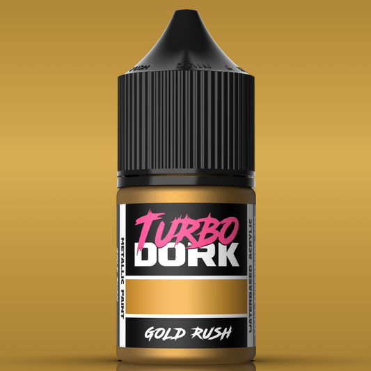 Turbo Dork Metallic Paints - Gold Rush Metallic Acrylic Paint