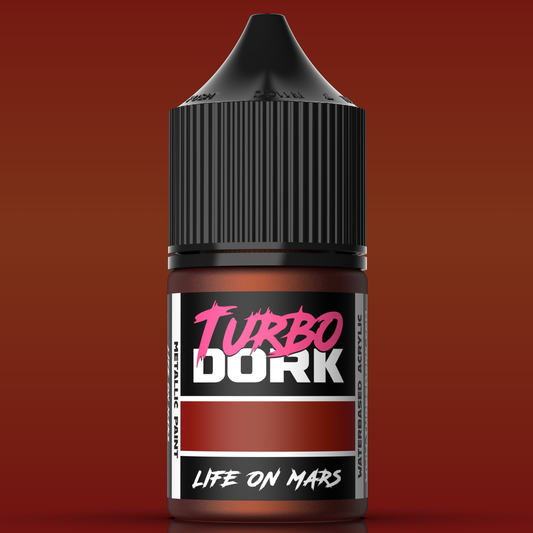 Turbo Dork Metallic Paints - Life On Mars Metallic Acrylic Paint