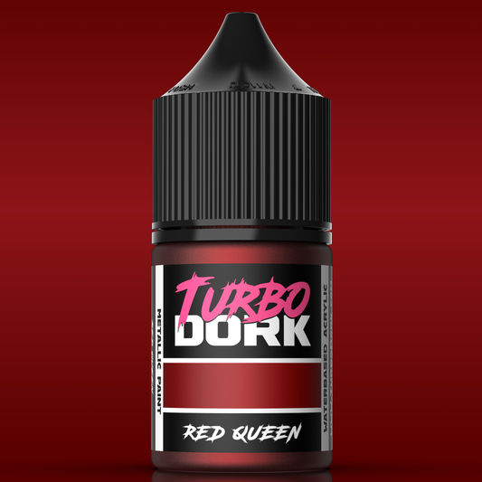 Turbo Dork Metallic Paints – Red Queen Metallic Acrylic Paint