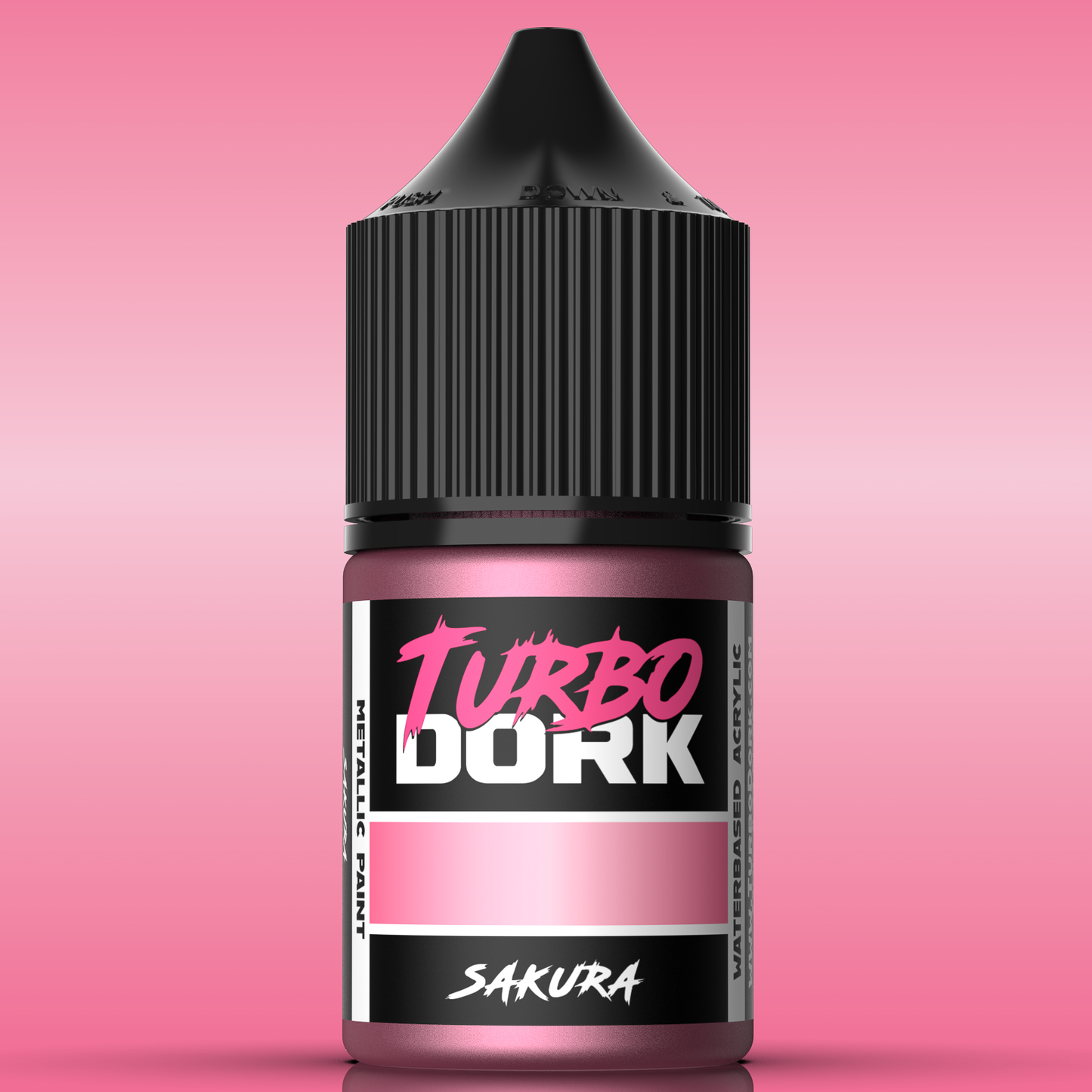 Turbo Dork Metallic Paints - Sakura Metallic Acrylic Paint