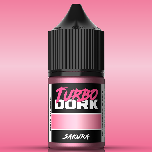 Turbo Dork Metallic Paints - Sakura Metallic Acrylic Paint