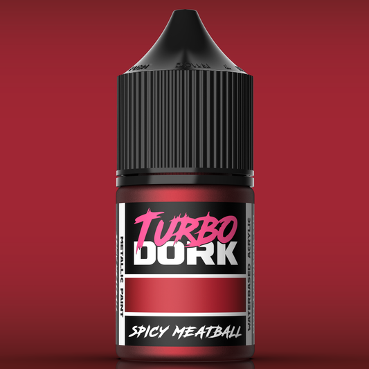 Turbo Dork Metallic Paints - Spicy Meatball Metallic Acrylic Paint