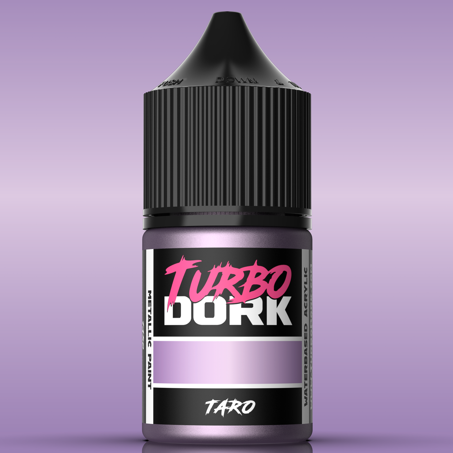 Turbo Dork Metallic Paints - Taro Metallic Acrylic Paint
