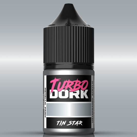 Turbo Dork Metallic Paints - Tin Star Metallic Acrylic Paint