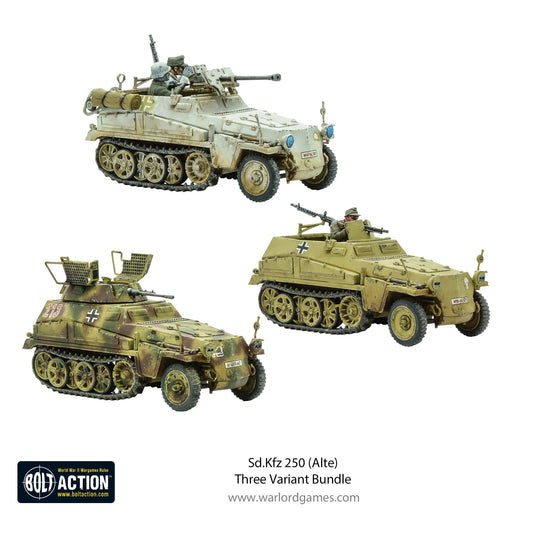 Sd.Kfz 250 (Alte) Three Variant Bundle