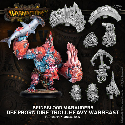 Warmachine: Deepborn Dire Troll