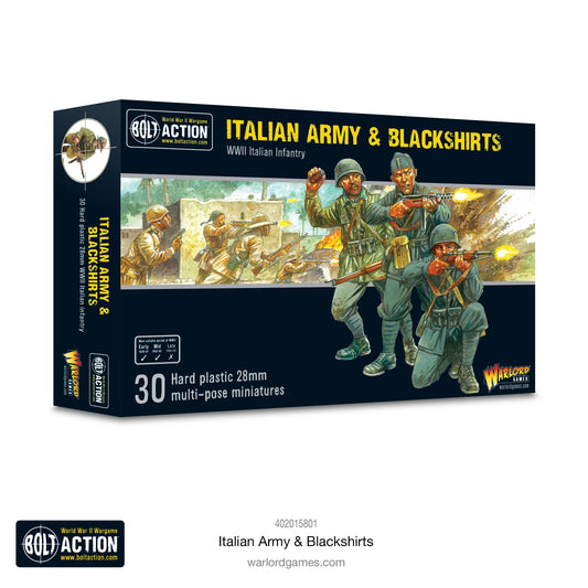 Bolt Action: Italian Army and Blackshirts