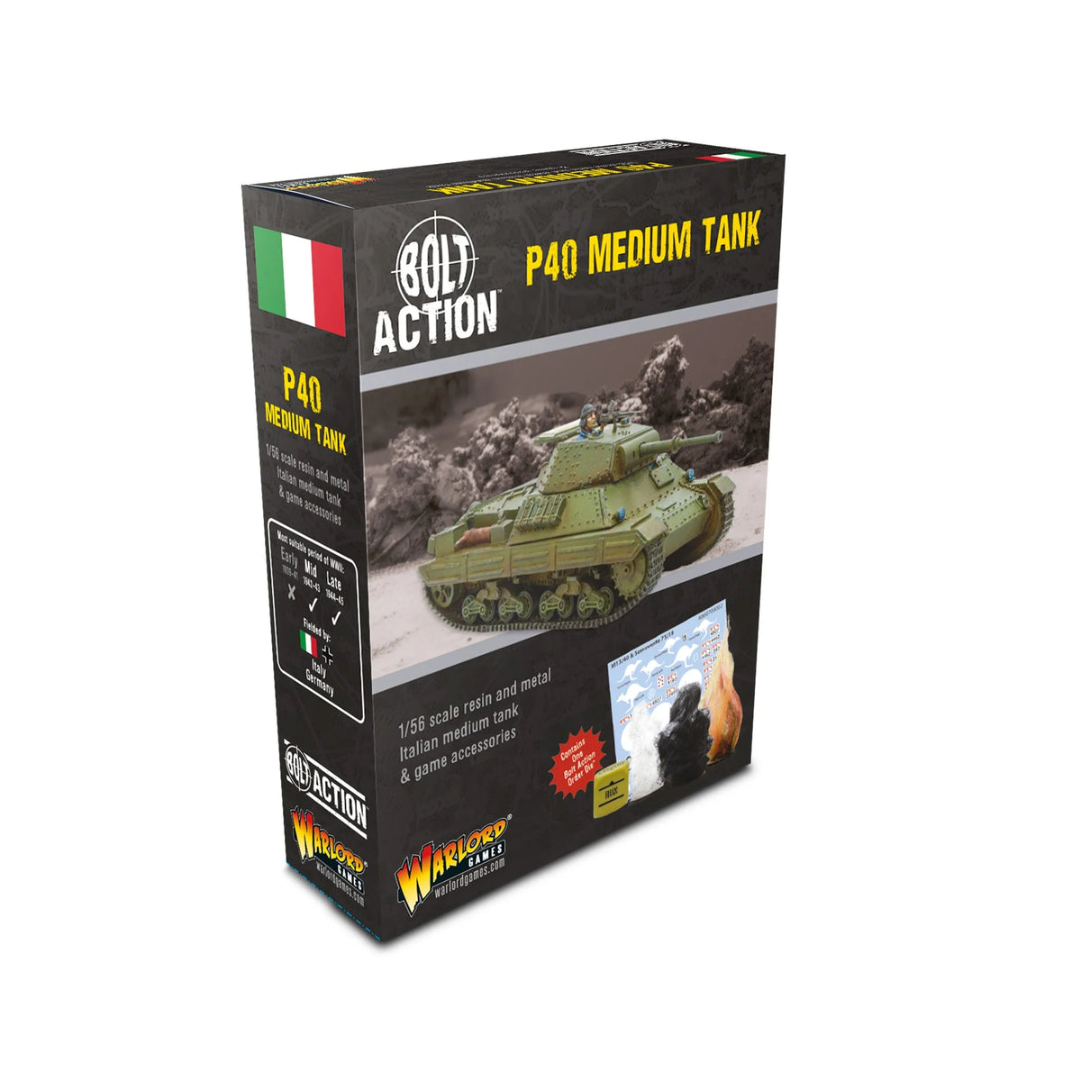 Italian P40 Medium Tank (Resin)