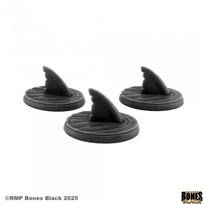 Bones Black: Shark Fins (3)