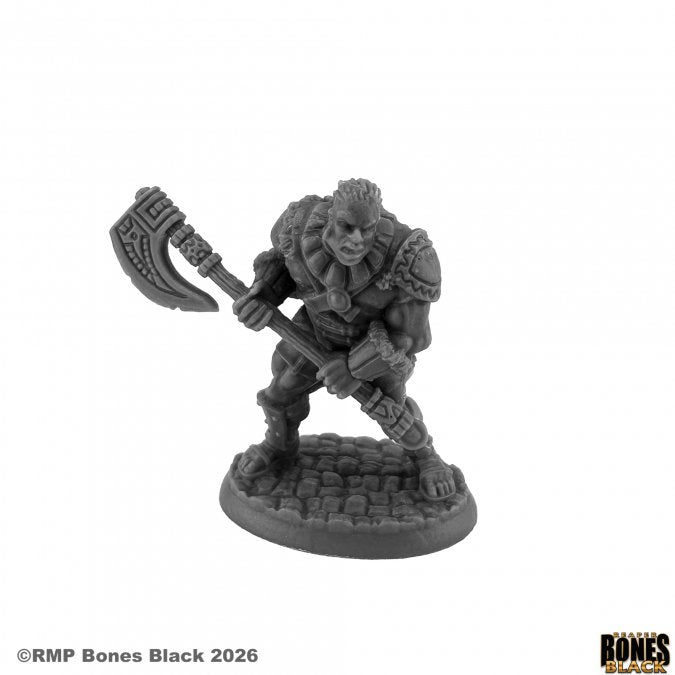 Bones Black: Arik Axereaver, Barbarian