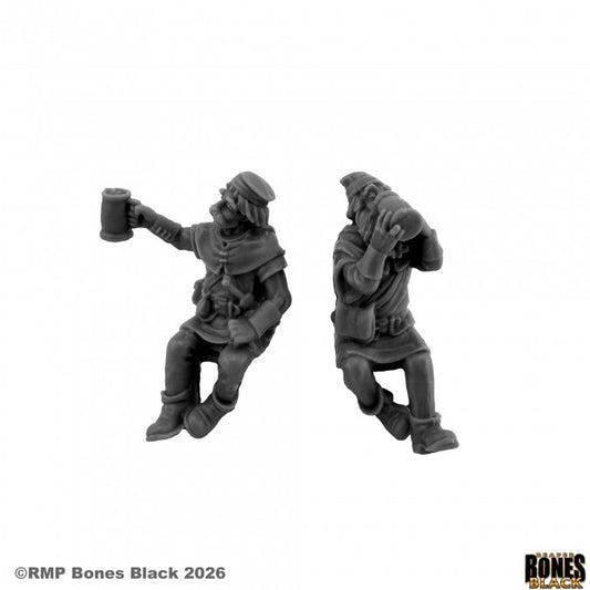 Bones Black: Seated Patrons