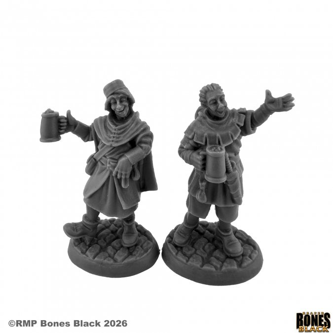 Bones Black: Drunken Patrons (2)