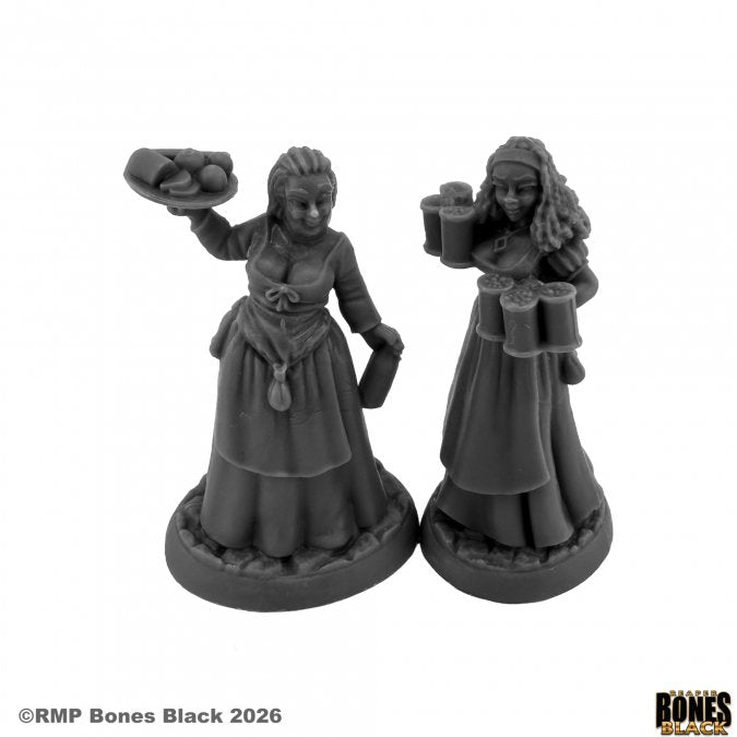 Bones Black: Violet and Holly, Barmaids