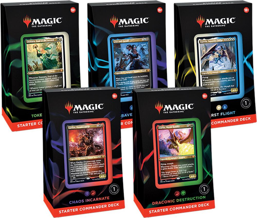 Magic The Gathering Starter Commander Deck Magic The Gathering Starter Commander Deck