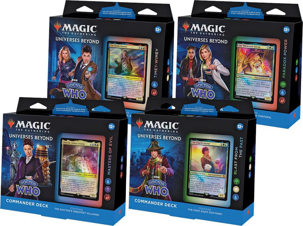 Universes Beyond: Doctor Who Commander Decks