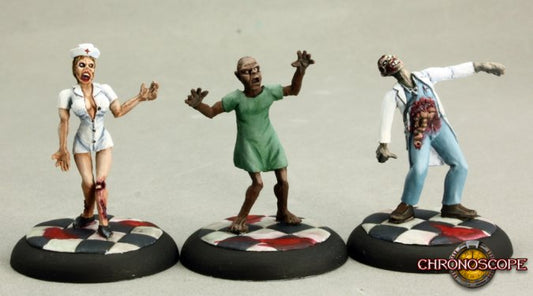 Zombies: Doctor, Nurse, and Patient