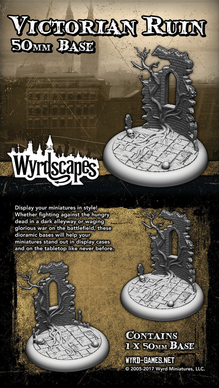 Wyrdscape Victorian Ruin 30mm-50mm Bases