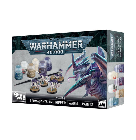 Tyranid Termagaunts and Ripper Swarm + Paints Set