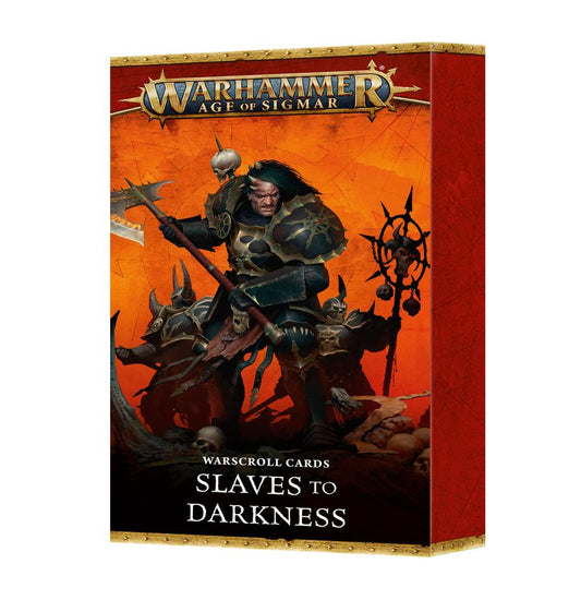 Warscroll Card: Slaves To Darkness (4th Ed)