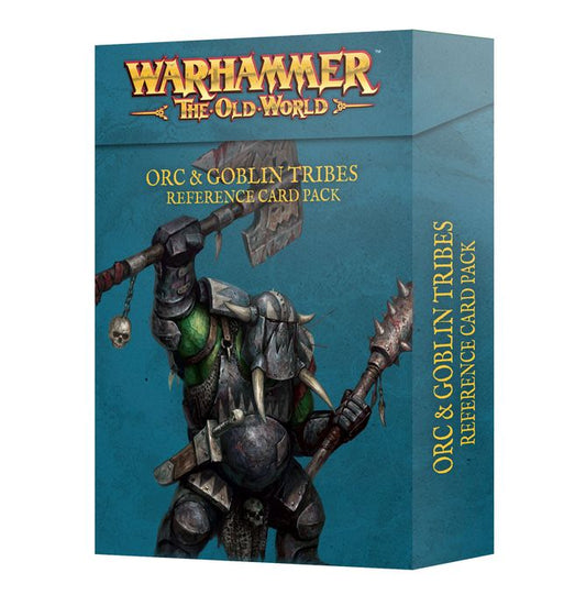 Orc and Goblin Tribes Reference Card Pack
