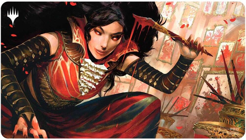 Innistrad Remastered Playmat for Magic: The Gathering - Uncommon Black 2