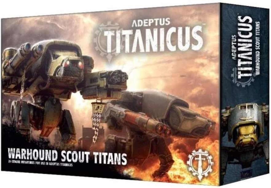 L/I: Titan Legions: Warhound Scout Titans w/ Turbo Lasers and Vulcan Mega-Bolters