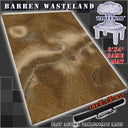 6x4 'Barren Wasteland' F.A.T. Mat Battle Gaming Mat