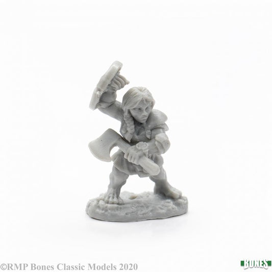 Dannin Deepaxe, Female Dwarf