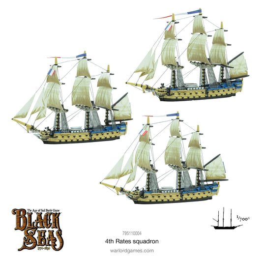 4th Rates Squadron (1770 - 1830)