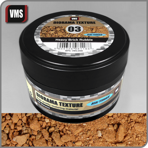 Diorama Texture No. 3 Heavy Brick Rubble 100 ml