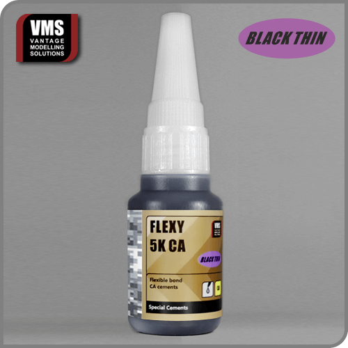 VMS FLEXY 5K CA PE BLACK THIN contact adhesive for photo-etched 20 g