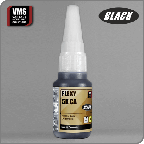 VMS FLEXY 5K CA PE BLACK contact adhesive for photo-etched 20 g