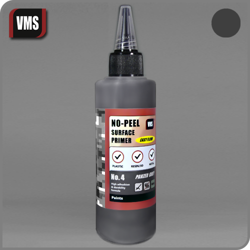 VMS No-Peel Primer No.4 Panzer Grey 100 ml