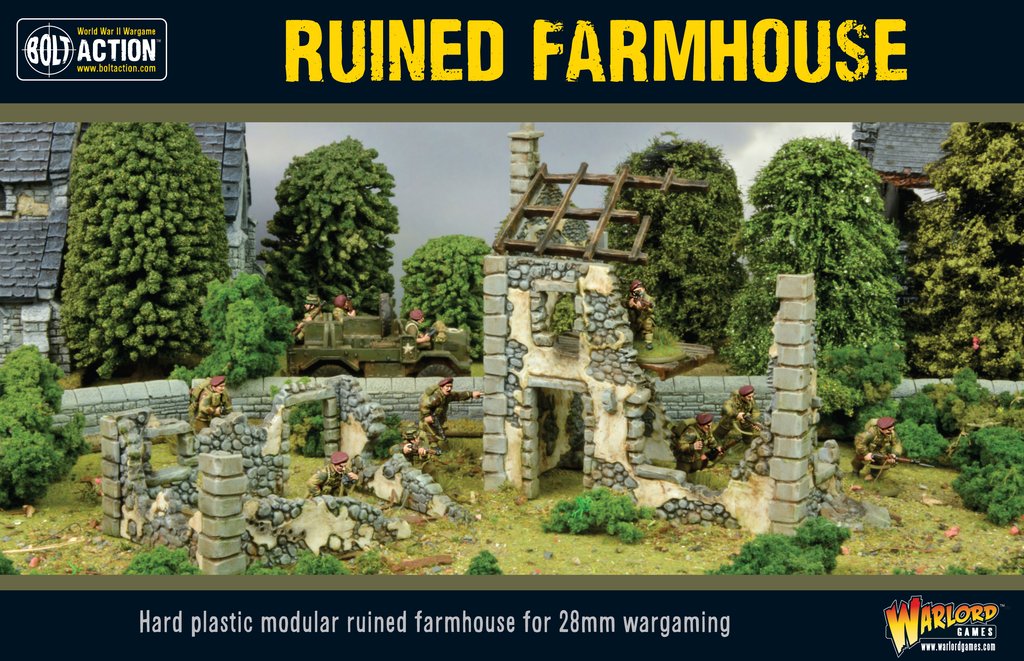 Warlord Terrain: Ruined Farmhouse