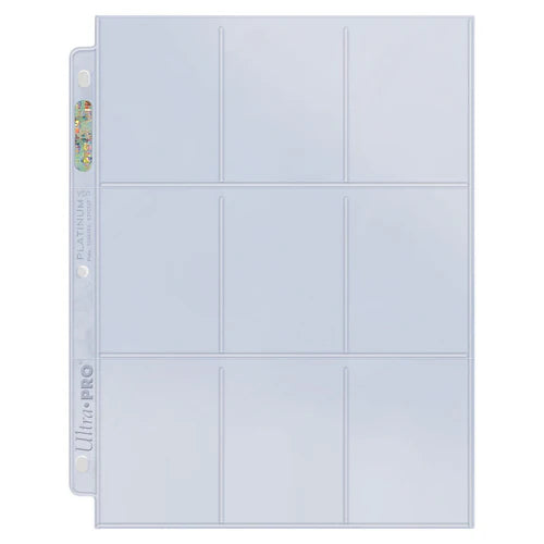 Ultra Pro Platinum Series 9-Pocket Page (Single)